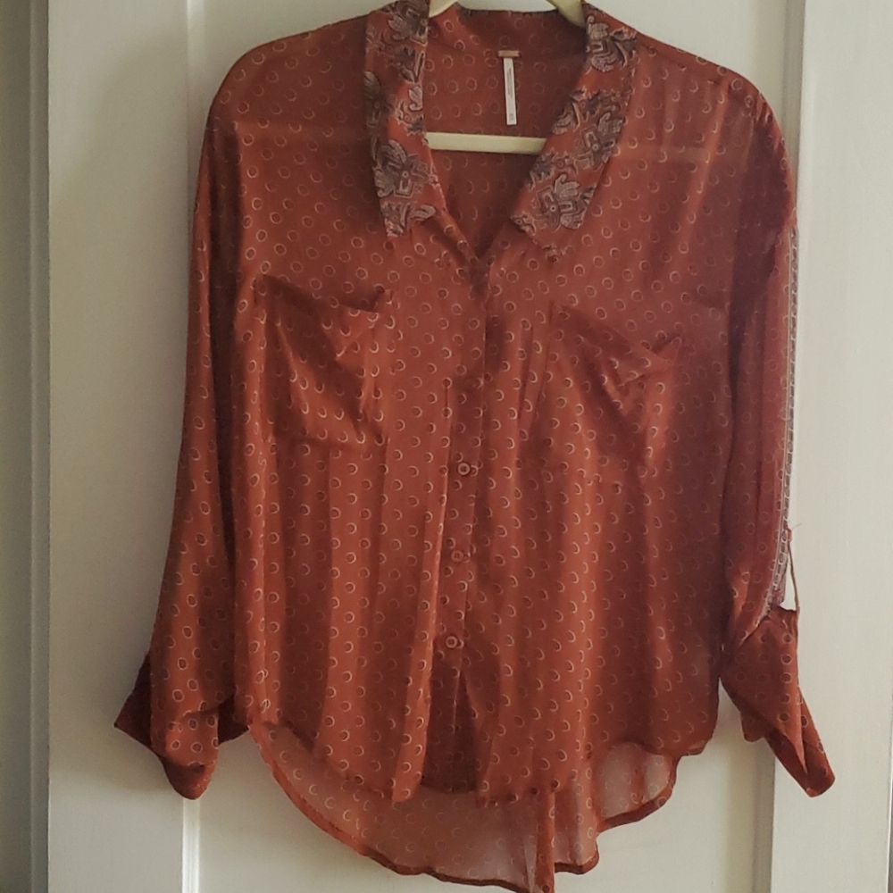 Free People button down XS